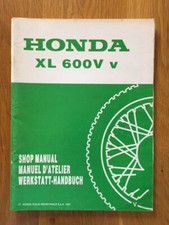 Honda xl600v workshop for sale  BRIDGWATER