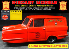 Reliant regal supervan for sale  PETERHEAD