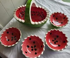 Handcrafted watermelon serving for sale  Findlay