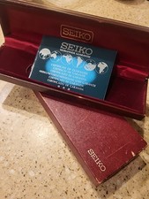 Seiko vintage leather for sale  Roswell