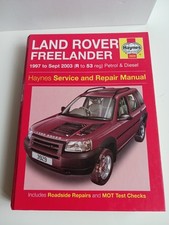 Haynes land rover for sale  SCARBOROUGH