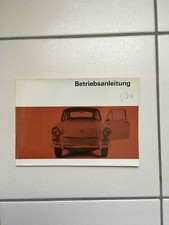 Betriebsanleitung für VW 1600 TL, 1600 L, 1600 A, VW 1600 Variant, (Original), usado comprar usado  Enviando para Brazil
