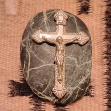 Crucifixo vintage de prata esterlina DiRoma  comprar usado  Enviando para Brazil