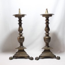 Antica coppia candelieri usato  San Severino Marche