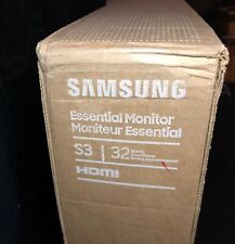 Monitor Samsung Essential S3 32" com tecnologia de cuidados com os olhos 75Hz - S32B304NWN comprar usado  Enviando para Brazil