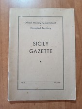 Amgot allied military usato  Trappeto