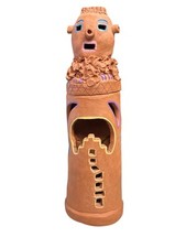 Folclore nativo americano de terracota Luminara Kachina assinado pelo artista comprar usado  Enviando para Brazil