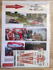 Décals rallye miniature d'occasion  France