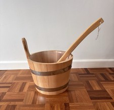Wooden sauna bucket for sale  IPSWICH