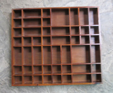 Vintage wooden printer d'occasion  Expédié en Belgium