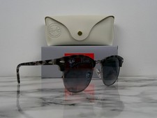 Óculos de Sol Ray-Ban RB3016 Cinza Tartaruga Club-Master Tamanho 51-21-145 3N Nunca Usado comprar usado  Enviando para Brazil