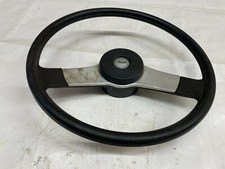 1976-1981 Chevy Chevette volante buzina tampa botão dois raios acabamento escovado comprar usado  Enviando para Brazil