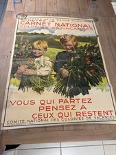 Affiche originale ancienne d'occasion  Routot