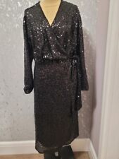 Black sequin wrap for sale  WORTHING