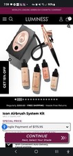 Luminess icon airbrush for sale  Tulare