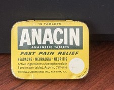 Anacin pain reliever for sale  Nottingham