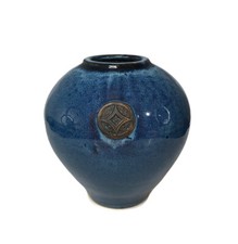 Vintage blue glazed for sale  Brookpark