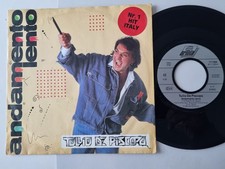 Tullio De Piscopo - Andamento Lento 7'' Vinyl Germany ITALO DISCO comprar usado  Enviando para Brazil