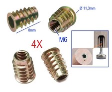 4stück 8mm metallgewinde gebraucht kaufen  Reutlingen