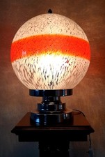 Lampada tavolo vetro usato  Alessandria