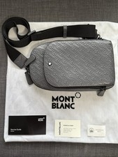 Bolsa de couro Montblanc 131845 4810 M_Gram cinza (cor rara) comprar usado  Enviando para Brazil