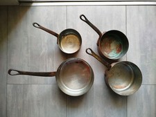 Batterie casseroles cuivre d'occasion  Septèmes-les-Vallons