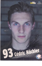 Autogramm cedric hächler gebraucht kaufen  Berlin