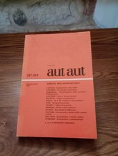 Aut aut rivista usato  Ascoli Piceno