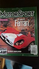 Revista Motor Sport parcial 6 edições 1997 bom estado sem lágrimas visíveis , usado comprar usado  Enviando para Brazil