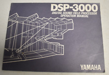 Processador de campo de som digital Yamaha original DSP-3000 manual de operação, usado comprar usado  Enviando para Brazil