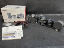 [Testado] Canon EOS KISS M PC2328 Duas Lentes EF-M 18-55mm STM EF 50mm Sem Espelho comprar usado  Enviando para Brazil