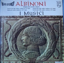 Albinoni musici adagio usato  Pontevico