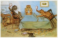 Louis wain print for sale  Timberon