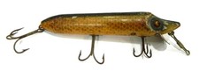 Olhos de vidro Heddon Dowagiec Vamp 4 1/2" anos 1920-30 comprar usado  Enviando para Brazil
