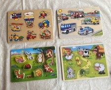 Holzpuzzle kleinkinder gebraucht kaufen  Braunschweig