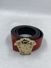 Versace red leather for sale  Los Angeles