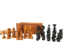 Vintage wooden chess for sale  Maquoketa