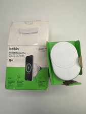 Usado, Carregador de ventilação de carro Belkin BoostCharge Pro magnético Magsafe 15W Qi2 sem fio - Cinza comprar usado  Enviando para Brazil