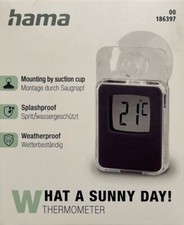 Hama fensterthermometer außen gebraucht kaufen  Unterhaching