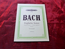 Bach englische suiten gebraucht kaufen  Elztal