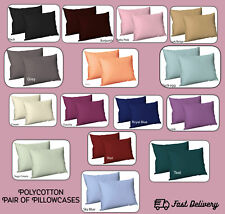 Polycotton pillowcases housewi for sale  ROCHDALE