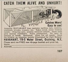 1958 print havahart for sale  Sterling Heights