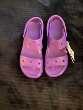 sandália crocs feminina 9 roxa original $60 20% de desconto comprar usado  Enviando para Brazil