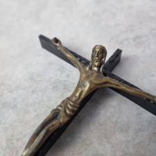 Crucifix ancien métal d'occasion  Méry-sur-Seine
