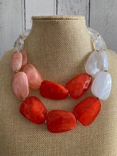 Zara orange beaded for sale  WALTHAM CROSS