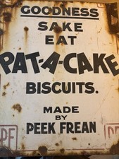 Enamel sign peek for sale  LEICESTER