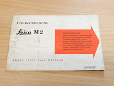 Leica camera instruction for sale  BEAULY