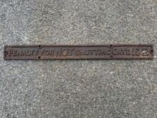 Vintage antique cast for sale  SALISBURY