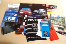 Brochures nissan citroen d'occasion  Expédié en Belgium