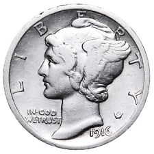 1916 mercury dime for sale  Oostburg